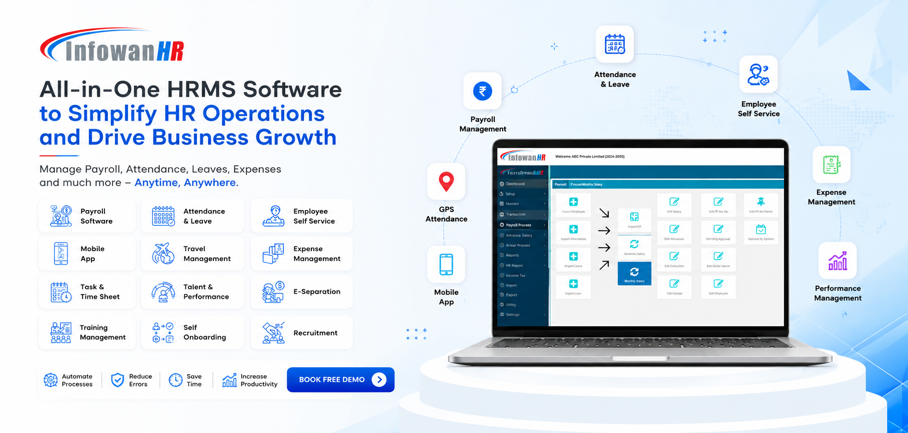 InfowanHR — step 1